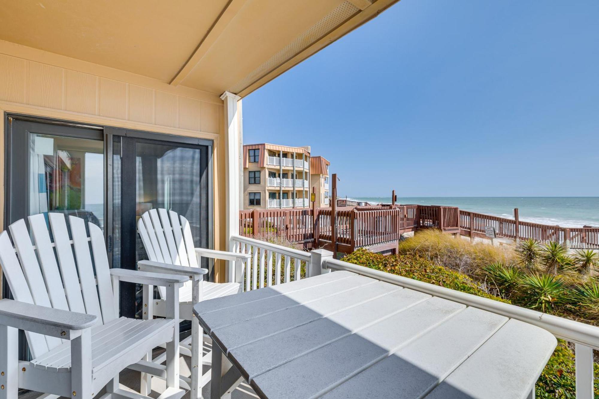 Steps To The Beach Oceanfront Condo With Lanai! Норт-Топсейл-Бич Экстерьер фото