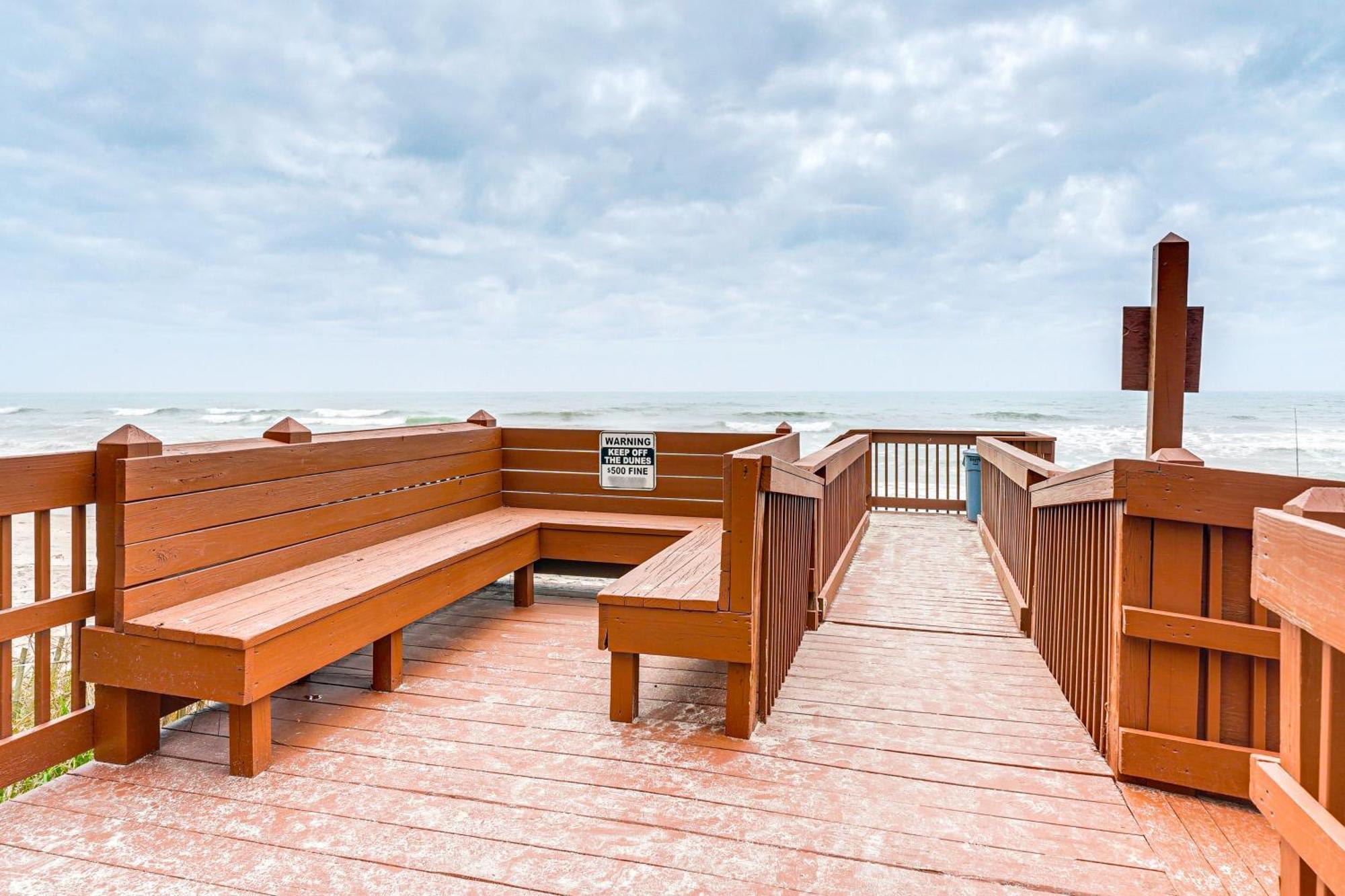 Steps To The Beach Oceanfront Condo With Lanai! Норт-Топсейл-Бич Экстерьер фото