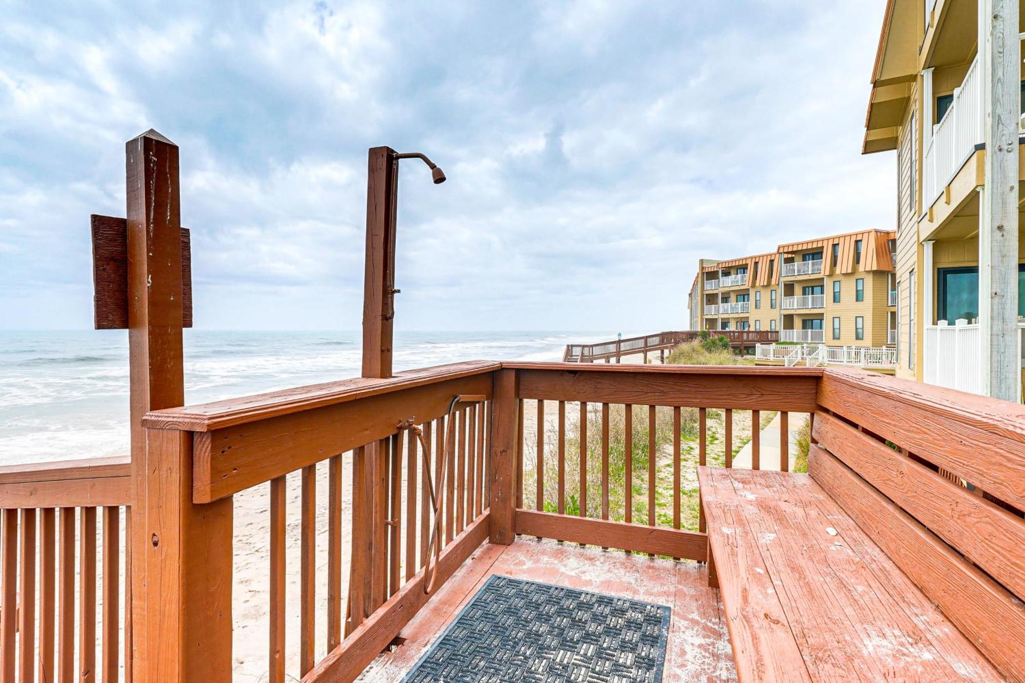 Steps To The Beach Oceanfront Condo With Lanai! Норт-Топсейл-Бич Экстерьер фото